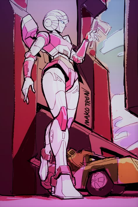 Twitter Transformers Comic Art, Transformers Arcee, Transformers Girl, Arcee Transformers, Transformers Art Design, Transformers Funny, Transformers Design, Transformers Autobots, Transformers Comic