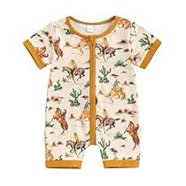 Cowboy Baby Clothes, Western Baby Girls, Summer Jumpsuit Casual, Western Baby, Western Babies, Baby Boy Summer, Romper Shorts, Bodysuit Jumpsuit, Baby Girl Boy