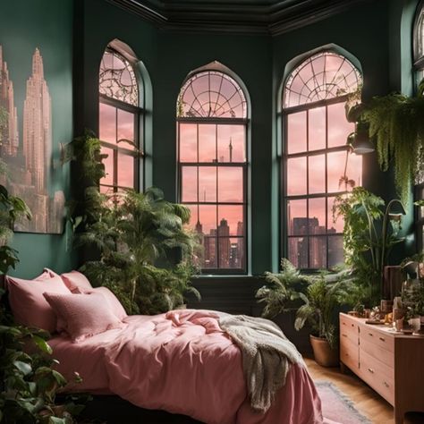 🌿Daydreams of green🌿 #green #fantasy #ai #aiart #interiordesign #home #homedecor Inspo Board, Room Inspiration Bedroom, Room Inspiration, Room Decor, Interior Design, Bedroom, Green, Quick Saves, Home Decor