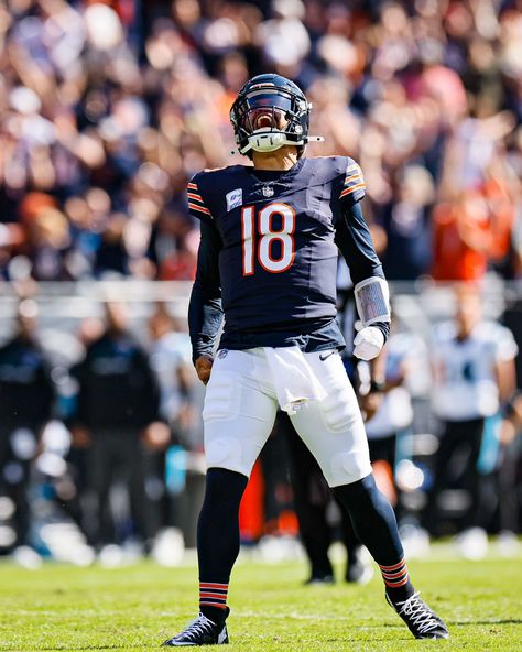 Chicago Bears | MOOD | Instagram Caleb Williams Bears, Chicago Bears Wallpaper, Chicago Bears Pictures, Broncos Pictures, Caleb Williams, Bears Wallpaper, Hoop Dreams, Mood Instagram, Denver Broncos