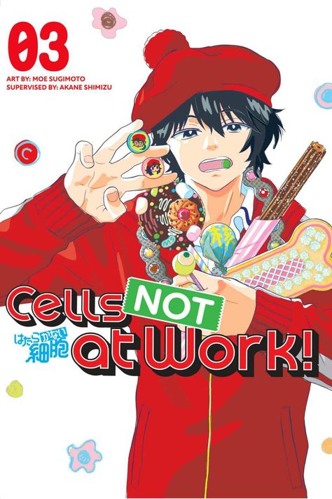 Cells that Don't Work / Hatarakanai Saibou Cells At Work, Read Book, Books Online, Pdf Download, Audio Books, Books To Read, Comic Book Cover, Books, Anime