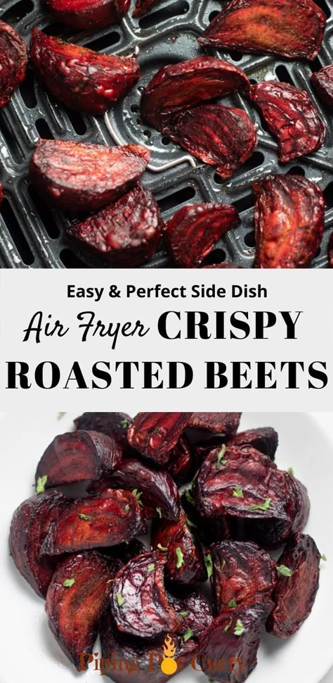 Air Fryer Carnivore Recipes, Air Fryer Beets, Vegetarian Air Fryer Recipes, Vegetarian Air Fryer, Air Fryer Vegetables, Air Fryer Recipes Vegetarian, Beet Recipes, Air Fry Recipes, Airfryer Recipes