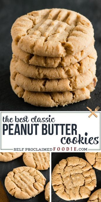 Peanutbutter Cookie Recipe, Top Rated Peanut Butter Cookies, Best Pb Cookies, No Chill Peanut Butter Cookies, Crisp Peanut Butter Cookies, Peanut Butter Cookies With Shortening, Best Soft Peanut Butter Cookies, Jif Peanut Butter Cookies Recipes, Perfect Peanut Butter Cookies