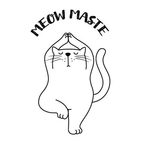 Cat Mascot, Vintage Tshirt Design, Diy Stamps, Character Mascot, Cartoon Mascot, Brand Character, Cat Yoga, Shirt Graphics, Graphic Design Fonts