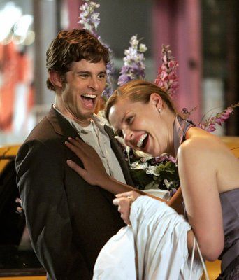 27 Dresses - "What good is it being appreciated if no one is naked?" 90s Romance, James Marsden, 27 Dresses, Katherine Heigl, I Love Cinema, What Women Want, Chick Flicks, Tv Couples, Movie Couples