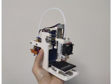 mini one ——smallest pocket 3D pirnter in the world by MG-dream-technology - Thingiverse Science Gadgets, Learn Robotics, Lego Mindstorms, 3d Camera, 3d Printer Designs, Raspberry Pi Projects, 3d Printing Diy, Pi Projects, 3d Cnc