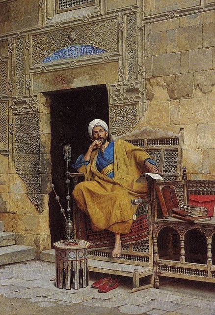 Ludwig Deutsch: The Scribe Arabian Art, Islamic Artwork, Islamic Paintings, Eastern Art, Arabic Art, Classic Paintings, Egyptian Art, Handmade Oil, Andalusia