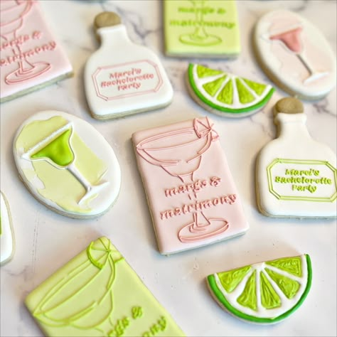 Margs and matrimony for Marci’s bachelorette party! #sugarcookies #royalicingcookies #tomballtx #cypresstx #houstontx #springtx #laurelbakes #decoratedcookies #customcookiestomball #margsandmatrimony #bachelorettecookies #sugarcookiemarketing #bacheloretteparty Bachelorette Party Cookies, Bachelorette Cookies, Bachelorette Planning, 21st Birthday Photoshoot, Bachelorette Themes, Bachelorette Trip, Bachelorette Party Themes, Birthday Planning, Bach Party