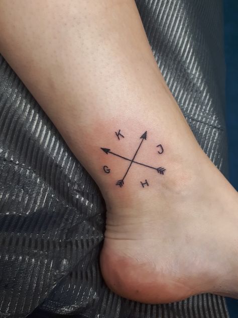 Tattoo Sister, Sister Tattoo, Sister Tattoos, Tattoo Ink, Compass Tattoo, Ink Tattoo, Compass, Tattoo Designs, Tattoos