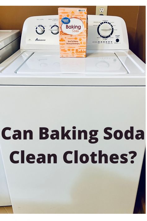 Can Baking Soda Clean Clothes? Let’s Dive into the Benefits of Baking Soda When It Comes to Cleaning Your Clothes. Baking Soda In Laundry, Benefits Of Baking Soda, Baking Soda Health, Natural Stain Remover, Baking Soda Benefits, Clean Clothes, Baking Soda Cleaning, Wash Clothes, Cleaner Recipes