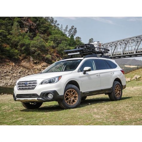 ReadyLIFT | 2.0" SST Lift Kit - 2015-19 Subaru Outback Subaru Outback Lifted, Outback Mods, Lifted Subaru, Subaru Outback 2015, Colin Mcrae, Slide In Camper, Truck Caps, Lifted Jeep, Subaru Cars