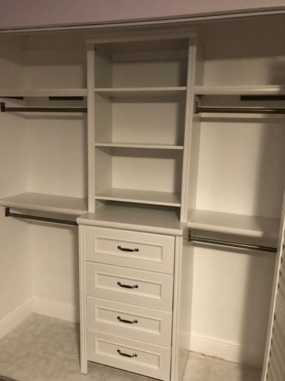 Closet Maid, Wood Closet Systems, Closet Ikea, Ikea Desk Hack, Wood Closet, Closet Planning, Closet Kits, Closet Bed, Closet Renovation