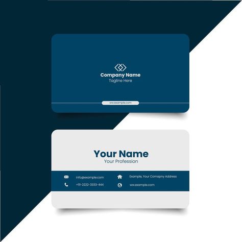 Simple Business Card Layout. creative modern name card and business card. Clean Design. corporate design template, Clean professional business template, visiting card. elegant Modern Name Card, Formal Business Card, Business Card Layout, Simple Business Card, Company Business Cards, Business Cards Layout, Modern Names, Cleaning Business Cards, Simple Business Cards