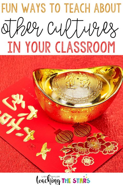 Looking for fun and engaging ideas for teaching other cultures to your upper elementary students? Here I am sharing my tips and activity ideas for teaching your students about other cultures including STEM activity ideas for Chinese New Year! Fun Lesson Plans, Elementary Lessons, Lisa Taylor, Building Classroom Community, Stem Ideas, Interactive Classroom, Holiday Classroom, Social Studies Elementary, Stem Activity