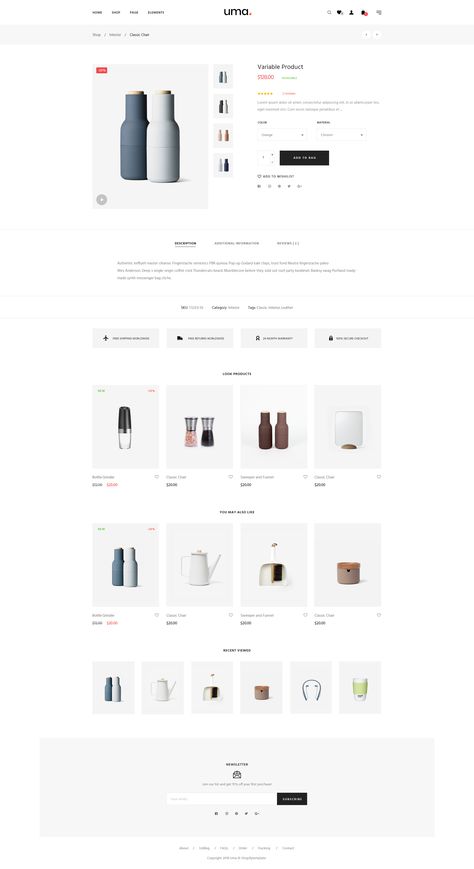 Simple Ecommerce Web Design, Minimal Ecommerce Website, Uiux Design Website, Product Listing Page Design, Product Detail Page Design, Modern Fonts Free, Unique Website Design, Product Card, Ecommerce Website Template