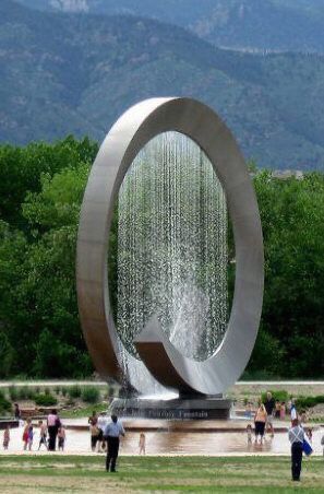 Yard Water Fountains, Water Fountain Design, Water Sculpture, Fountain Design, Water Fountains Outdoor, Public Sculpture, Landscape Architecture Design, Kinetic Art, Fountains Outdoor