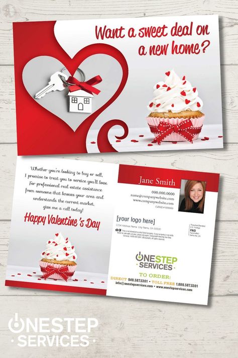 Real estate agents, are you looking to generate leads for the spring? Send this cute Valentine's Day themed postcard that is sure to grab attention in the mailbox and get the phone ringing! Phone Ringing, Real Estate Infographic, Direct Mail Marketing, Real Estate Training, Real Estate Postcards, Creative Services, The Mailbox, Generate Leads, Direct Marketing