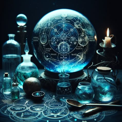 Water magick, often referred to as “hydromancy,” is an ancient form of divination that interprets patterns seen in water. Its origins can be traced back to civilizations that viewed water as a sacred element, capable of reflecting the future and hidden truths. Through various rituals and observances, practitioners have sought to gain insights by interpreting […] The post water magick 6 intriguing facts appeared first on Witchcraft For Beginners. Related posts: moon magick a modern witches gui... Water Witchcraft, Water Magick, Witch Crystal Ball, Phoenix Rebirth, Water Breathing, Magic Healing, Feminine Symbols, Element Of Water, Witch Rituals