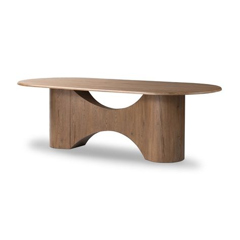 Dining Room | Olexey Oval Dining Table-Rubbed Light