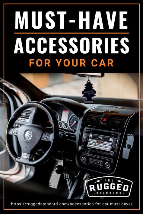 Must-Have Accessories For Your Car | We list down 7 of the best #accessories you should get for your #car. Cool Car Gadgets, Suv Accessories, Must Have Car Accessories, Custom Car Accessories, Car Accessories For Guys, New Car Accessories, Cool Car Accessories, Camping Rv, Car Essentials