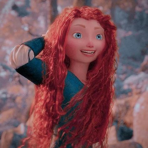 Princesa Aesthetic, Pixar, Disney Princess, Disney, Red, Hair