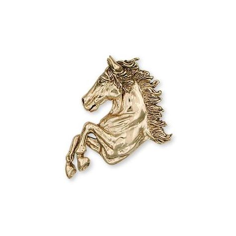 Horse Charms Horse Brooch Pin 14k Gold Horse Jewelry Horse jewelry Horse Brooch, Pop Art Images, Horse Earrings, Equestrian Jewelry, Sunflower Jewelry, Horse Jewelry, Horse Designs, Wax Casting, Lost Wax Casting