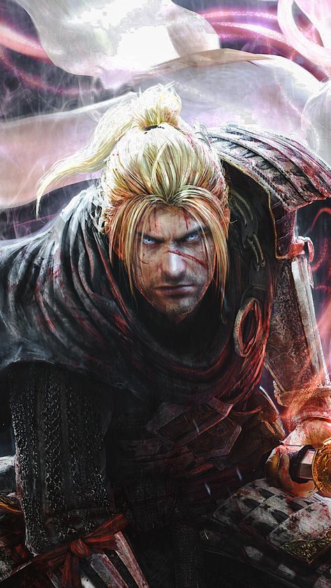 Nioh Nioh William, Nioh 2, Game Wallpaper, Praise The Sun, 1% Wallpaper, Samurai Warrior, Dark Souls, Cover Art, Video Game