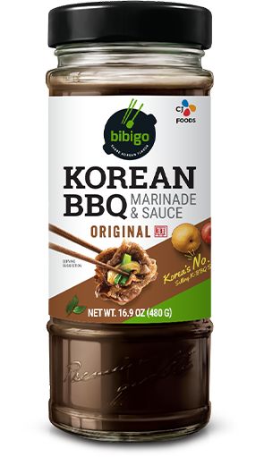 Bulgogi Sliders - Bibigo USA Korean Bbq Marinade, Pulled Chicken Tacos, Korean Bbq Sauce, Bbq Roast, Bbq Marinade, Marinated Salmon, Spicy Korean, Grilled Pizza, Bbq Sauce Recipe