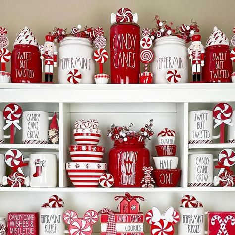 Candy Cane Christmas Kitchen, Candy Cane Kitchen Decor, Candy Cane Theme Decorations, Candy Cane Lane Christmas Decor, Candy Cane Theme Christmas, Candy Cane Christmas Decor, Candy Cane Christmas Decorations, Christmas Exhibition, Candy Cane Decor