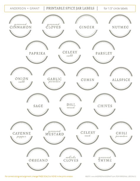 Free Printable Spice Jar Labels.pdf Spice Organization Diy, Cooking Knowledge, Free Pantry Labels, 블로그 디자인, Spice Jar Labels, Kitchen Labels, Diy Spices, Storage Labels, Food Storage Organization