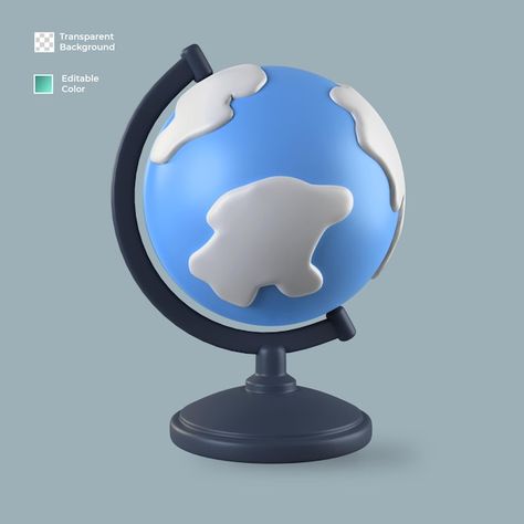 3d earth globe icon render isolated | Premium Psd #Freepik #psd #3d-world #world-map #worldmap #world-map-globe 3d Globe, Earth 3d, Waldorf Inspired Toys, 3d World, Pikler Triangle, Globe Icon, Globe Art, Earth Globe, Map Globe