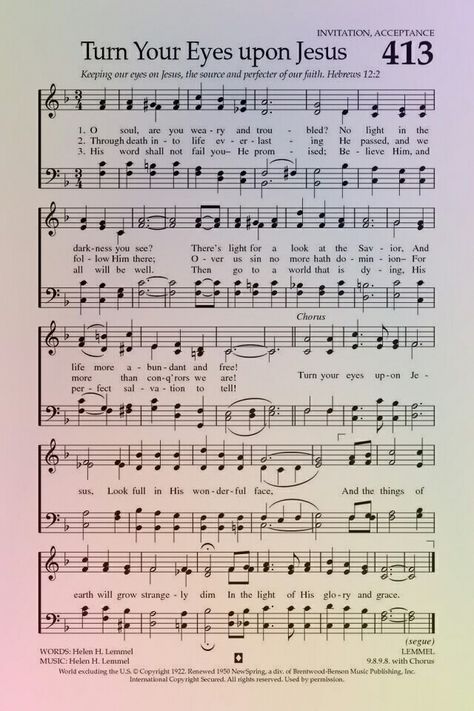 Gospel Song Lyrics, Song Notes, Hymns Of Praise, Hymn Music, Hymn Sheet Music, Church Songs, Hymns Lyrics, Bible Songs, Christian Song Lyrics