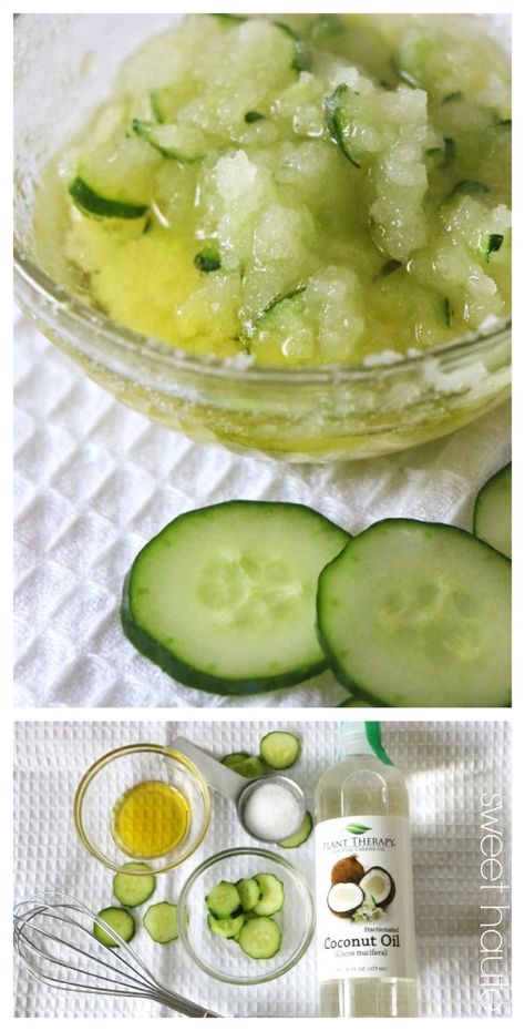 Coconut Cucumber Cleanser Cucumber Facial, Coconut Essential Oil, Diy Coconut, Diy Beauty Treatments, Chemical Peels, Homemade Facials, Sugar Scrub Diy, Facial Treatments, Skin Facial