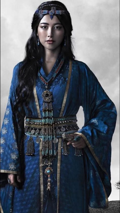 A Kazar king and a western bishop struggle over the queen, and a ring Angel Coulby, Zhu Zhu, Marco Polo, European Art, Film Tv, World Cultures, Fantasy Clothing, Fantasy Fashion, Anthropology