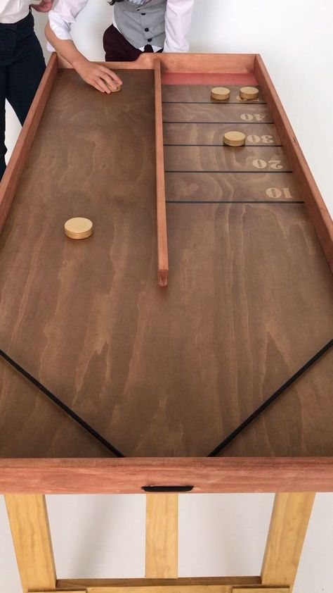 Diy Wooden Games, Diy Yard Games, Wooden Board Games, Pub Games, Wood Games, Woodworking Projects For Kids, Bar Games, Family Fun Games, Wooden Games