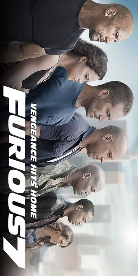 Furious 7 Poster, Wild Speed, Fast And Furious Cast, Movie Fast And Furious, 2 Fast 2 Furious, Fast 2 Furious, Fast And Furious Actors, Furious 7, Fast Five