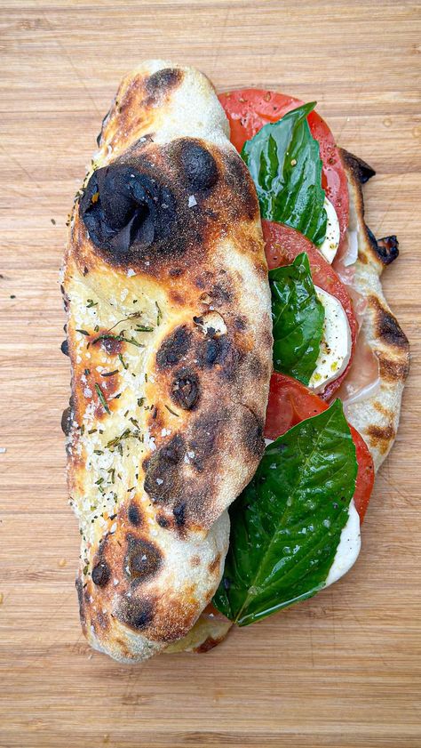 Sean Sullivan | This was my go-to sandwich when I visited Italy 🇮🇹. It’s still my favorite to make and eat - simple and delicious. Before baking, I dusted… | Instagram Sardine Pizza, Sando Sandwich, Mozzarella Prosciutto, Italian Sandwiches, Sean Sullivan, Maldon Salt, Yam Yam, Game Cafe, Pizza Chef