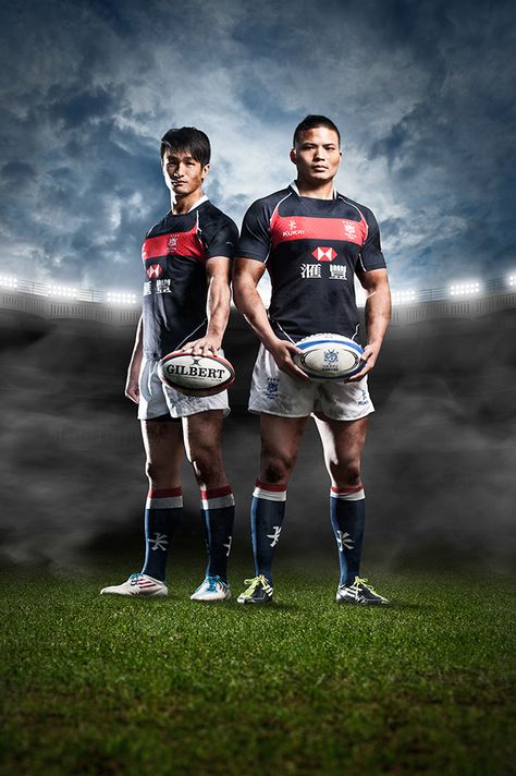 Featuring more than one player and being bigger than the stadium (two ideas put together) Rugby Portrait Photography, Rugby Portrait, Rugby Photos, Athlete Portrait, Rugby Photography, Rugby Pictures, Sport Photoshoot Ideas, Environmental Portrait, Sports Portraits