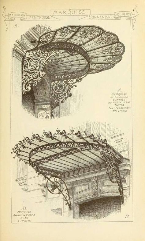 Some Drawings, Istoria Artei, Art Nouveau Architecture, Architecture Drawing Art, Classical Architecture, Old Book, Architecture Sketch, Beautiful Architecture, Architectural Elements