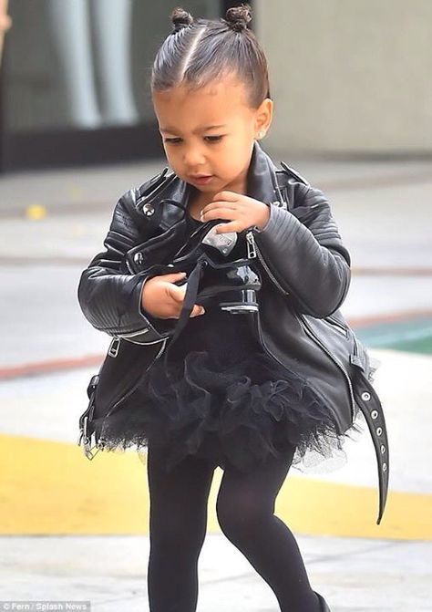 North North West Kardashian, Kim And Kanye, Kardashian Kids, Baby Swag, Biker Chic, Celebrity Kids, Kardashian Style, Stylish Kids