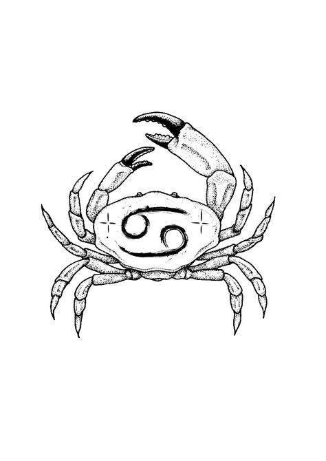 Crab With Eye Tattoo, Unique Crab Tattoo, Traditional Crab Tattoo Design, Crab Drawing Simple, Crab Tattoos, Crab Sign, Crab Tattoo, Money Tattoo, Iphone Lockscreen