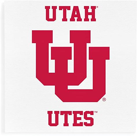 University Of Utah Logo, Utah Utes Logo, University Of Utah Football, Senior Pants, Utah Utes Football, Utah University, Utah Outfits, College Core, College Canvas