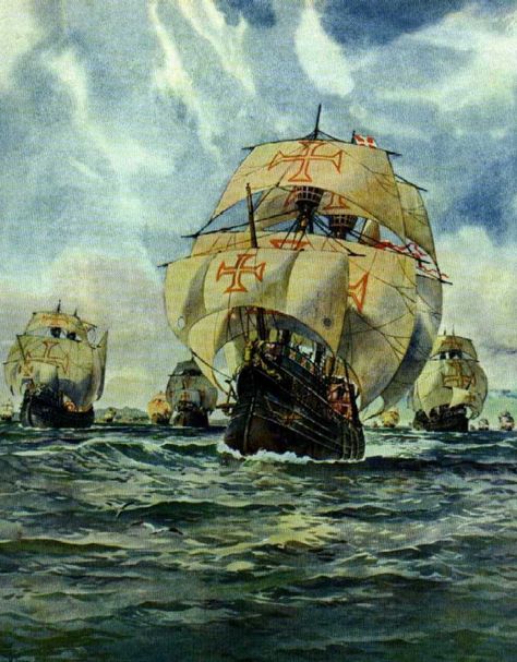 CARAVELA Bigmouth Strikes Again, Fake History, Navi A Vela, Age Of Discovery, Portuguese Culture, Ship Drawing, Islamic Artwork, Jrr Tolkien, Nagasaki