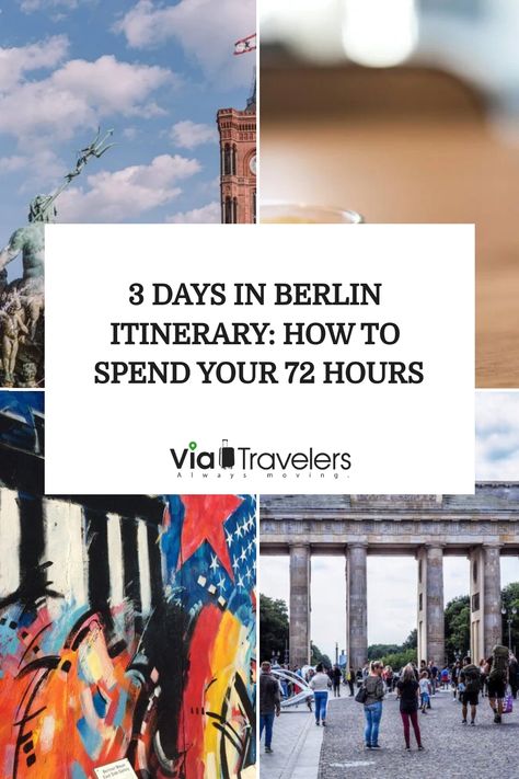 This is the best 3 days in Berlin itinerary out there. Visit museums, see parks, and have a great beer in just three days in the Berlin itinerary. Berlin Itinerary 3 Days, 3 Days In Berlin, Berlin Itinerary, Checkpoint Charlie, East Side Gallery, West Berlin, Brandenburg Gate, Reunification, Air Raid