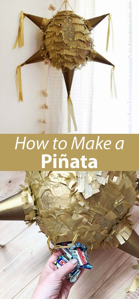 example How To Make A Pinata, Make A Pinata, Diy Pinata, At Family, Small Toys, Family Birthday, Family Birthdays, Birthday Parties, Activities For Kids