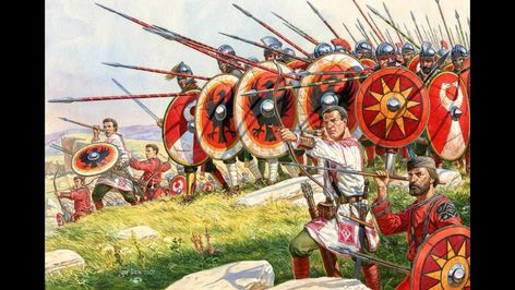 Part two of Flavius belisarius known as the last Roman. - The More You Know post - Imgur Battle Of Salamis, Battle Of Actium, Ancient Empires, Greek Soldier, Roman Army, Battle Scene, Celtic Warriors, Ancient Celts, Greek Warrior