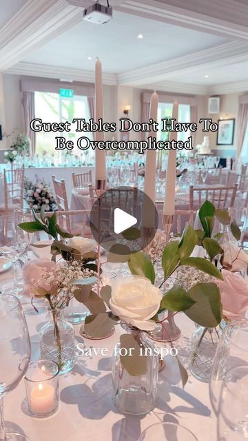 Maddison J Creations on Instagram: "Your wedding decor doesn’t have to be over complicated, low designs are just as pretty 🌸 

#weddingday #weddingreceptiondecor #weddinginspiration #centrepieces #weddingtablesetting #weddingreceptionideas #floralinspiration #weddingflorist" Small Wedding Centerpieces, Centrepiece Ideas, Small Weddings Ceremony, 18th Birthday Party, Brunch Wedding, Wedding Table Settings, Wedding Party Decorations, Diy Party Decorations, Wedding Reception Decorations