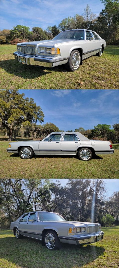 1988 Mercury Grand Marquis 80s Cars, Mercury Marquis, Mercury Grand Marquis, Grand Marquis, Cars For Sale, Classic Cars, Rust, Ford, Florida