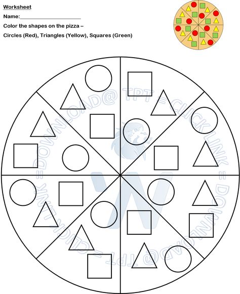 The following is available in the pack:  > Counting Hand  > Left and Right Hand Map  > Counting strips (1 to 5)  > Dot cards (1 to 6)  > Dot Cards (1 to 10)  > Number Cards (1 to 10)  > Basic shapes cards (Circle, Triangle, Square, Rectangle)  > Worksheet: Finding items of 5 (For pre-K and Kindergarten)  > Worksheet: Counting and Matching - 3, 4, 5 (For pre-K and Kindergarten)  > Worksheet: Shapes on a Pizza - Circle, triangle and Square (For pre-K and  Kindergarten) Circle And Triangle Worksheet, Rectangle Worksheet, Worksheet Counting, Triangles Activities, Cat Pizza, Number Worksheets Kindergarten, Circle Square Triangle, Pre K Worksheets, Pizza Parlor