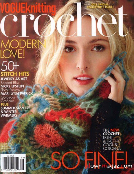 VogueKnitting Crochet Magazine 2012 Collector’s Issue · Crochet | CraftGossip.com Vogue Crochet, Fashion Knitting, Knitting Fashion, Crochet Jumper, Vogue Knitting, Pattern Knitting, Crochet Magazine, Knitting Magazine, Knitting Books